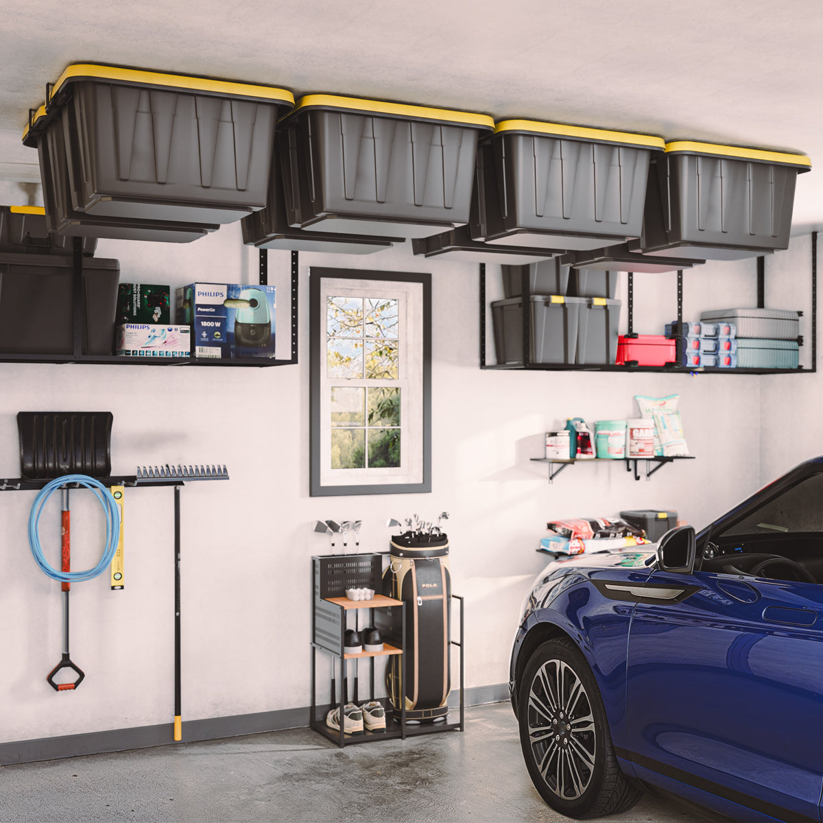 How to Store Seasonal Decorations & Free Up Garage Space