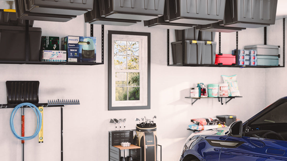 How to Store Seasonal Decorations & Free Up Garage Space