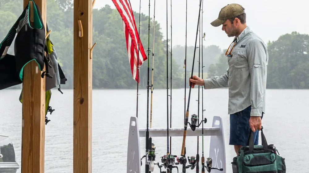 8+ Fishing Rod Storage Ideas for Garage, Shed & Boat