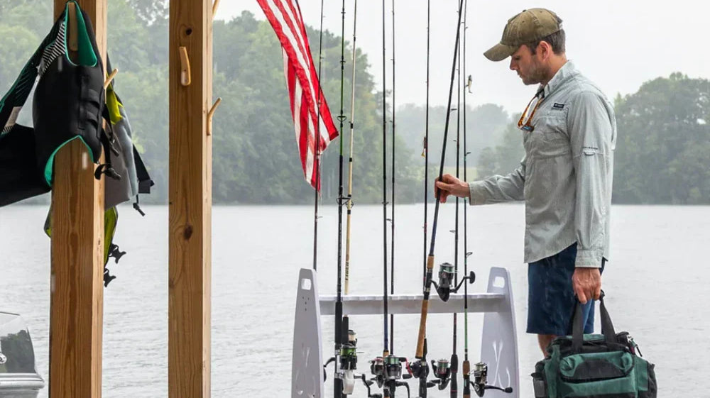 8+ Fishing Rod Storage Ideas for Garage, Shed & Boat