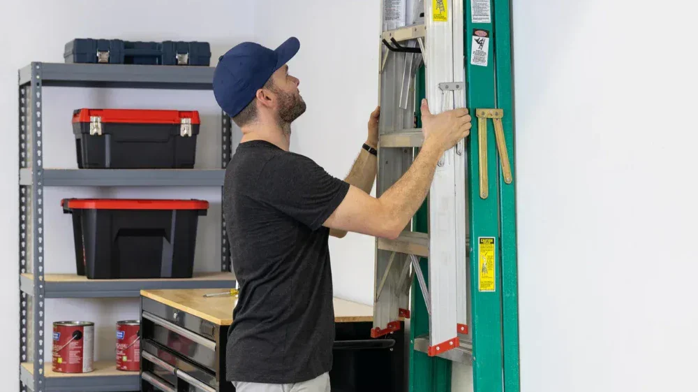 5 Ladder Storage Ideas You'll Want to Copy