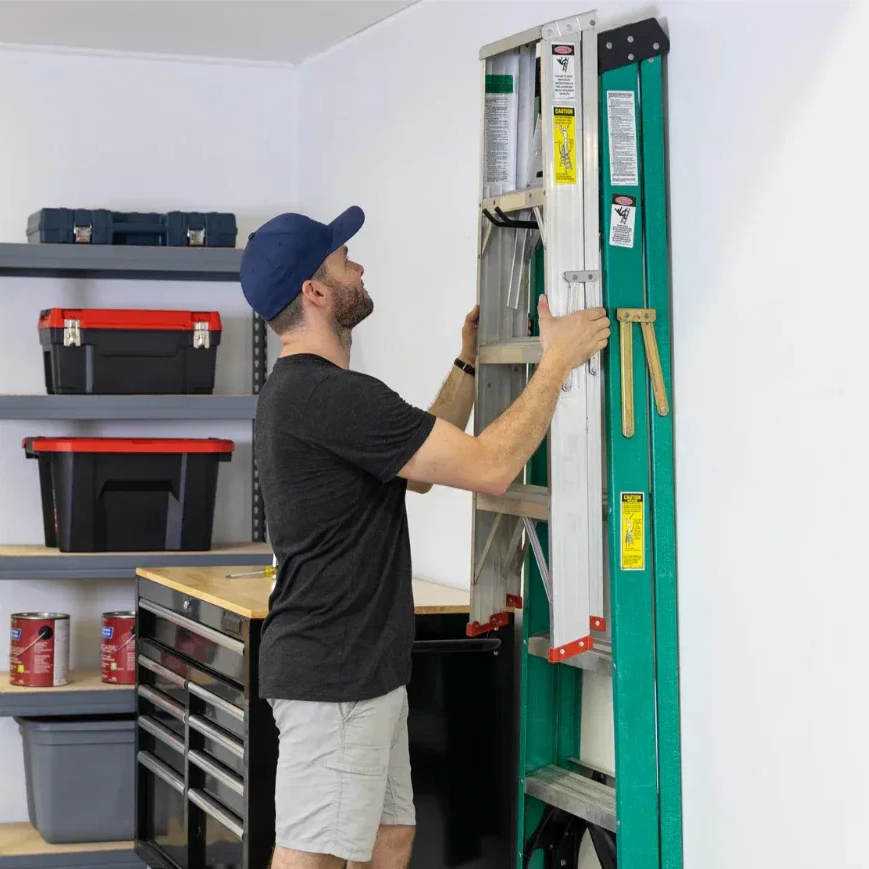 5 Ladder Storage Ideas You'll Want to Copy