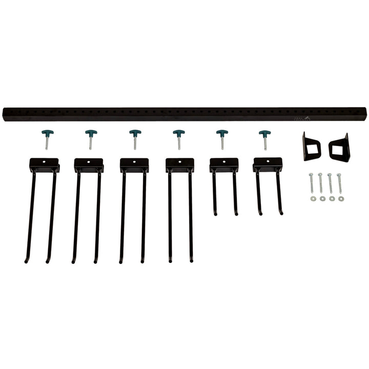 adjustable wall hooks for tool storage