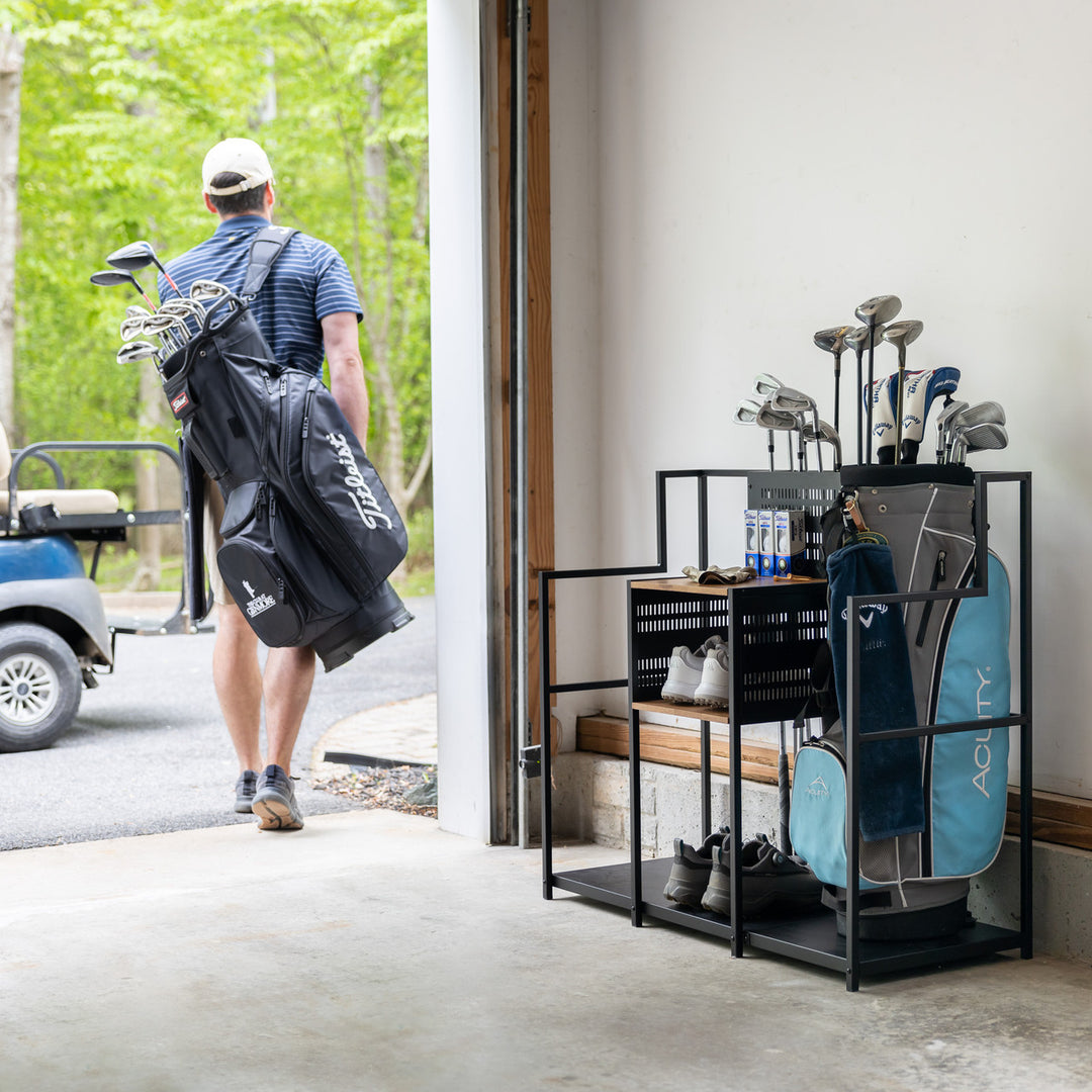 garage golf bag storage #size_double