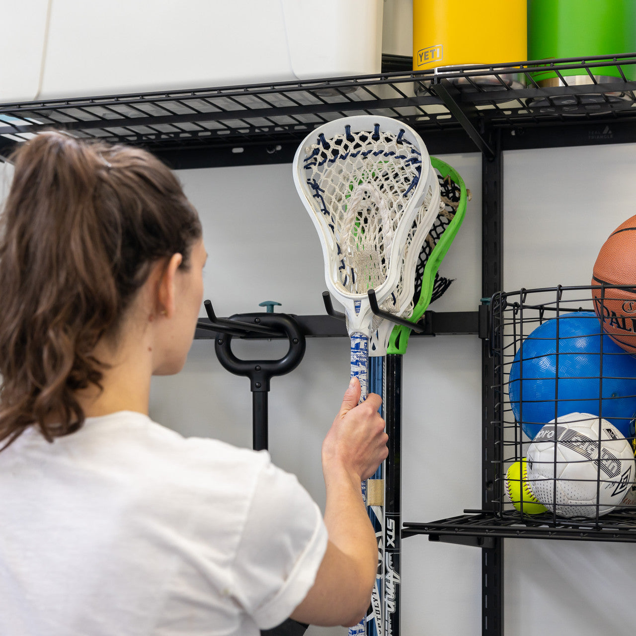 sports gear storage