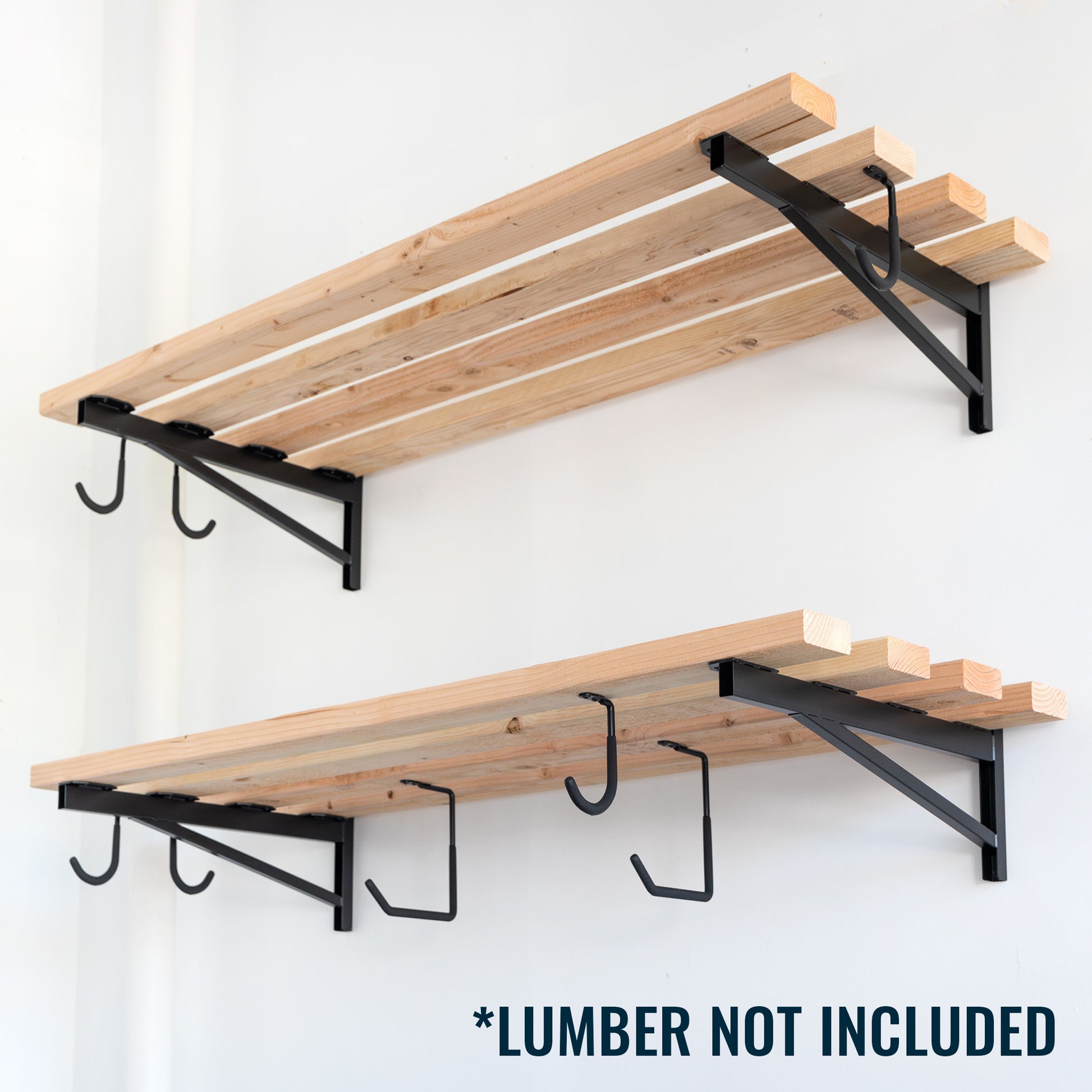 heavy duty wall shelves brackets