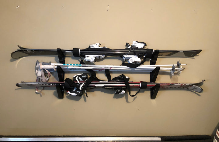 ski storage rack horizontal rack