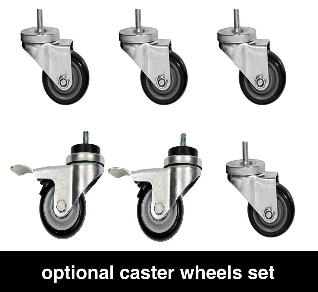 caster wheels for SUP rack