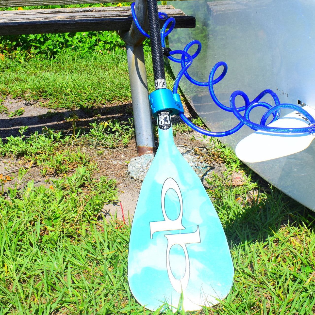 how to lock kayak paddle