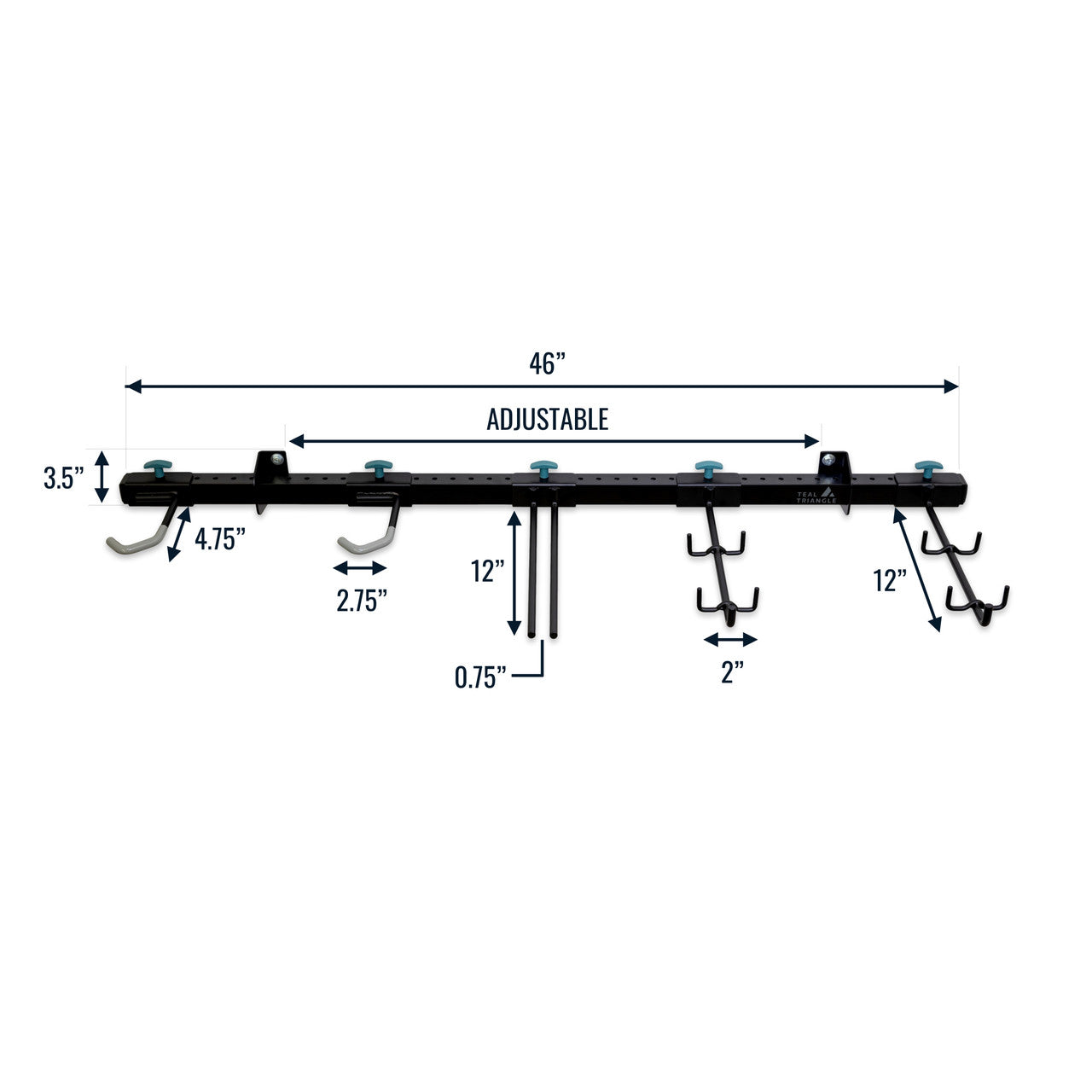 wall storage hooks for bikes and skis