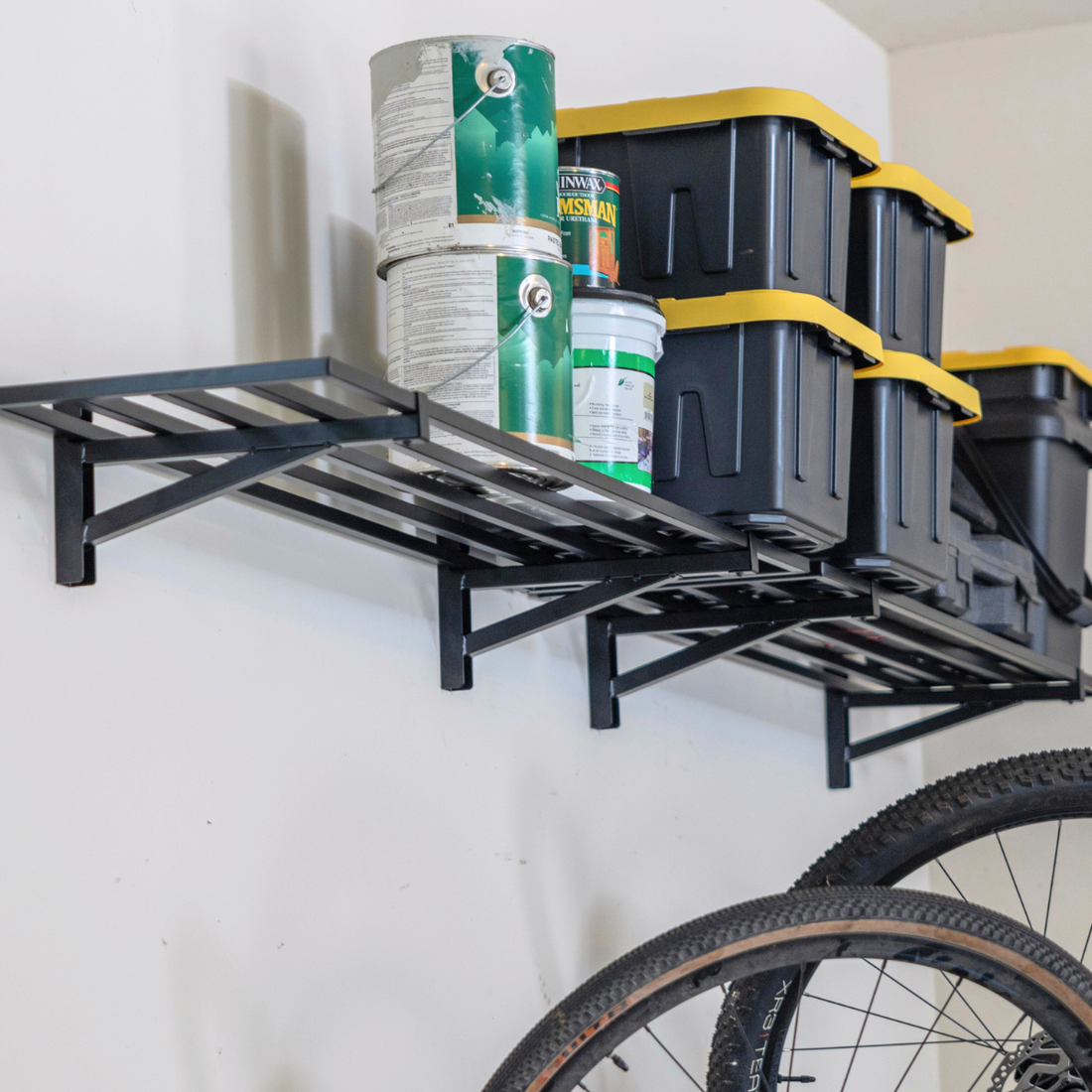 heavy duty wall shelves for garage
