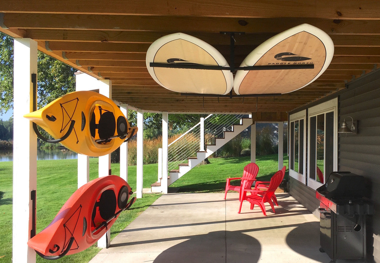 kayak and sup storage