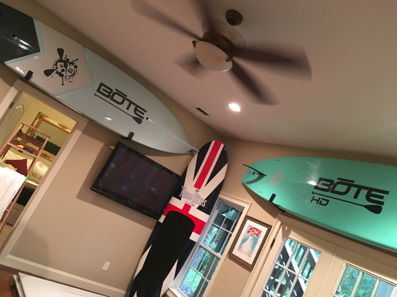 wall art for paddleboards