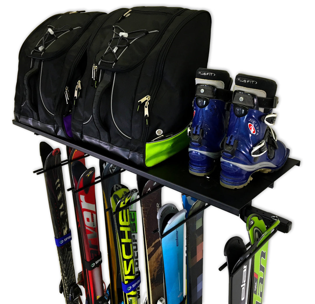 ski bag storage shelf boots 