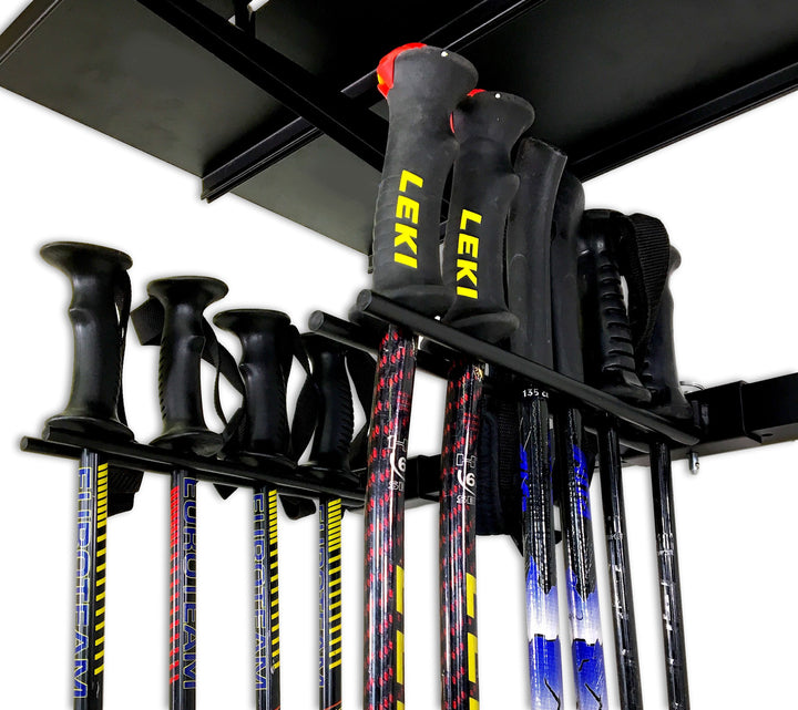 ski pole storage rack