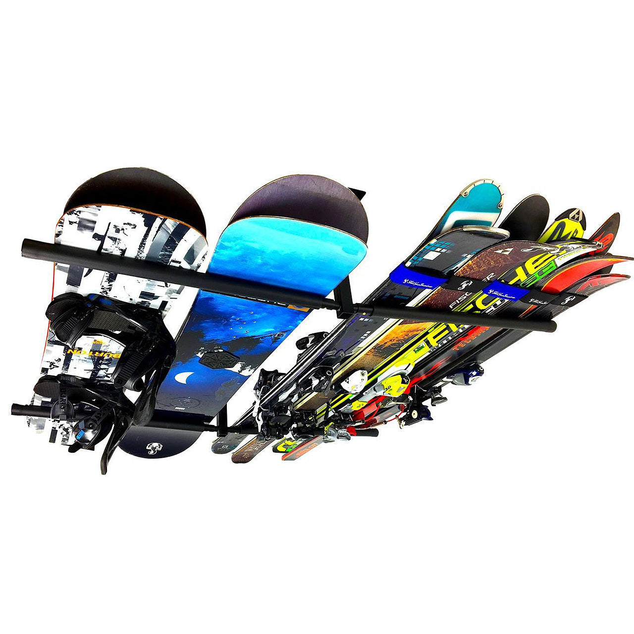 Ski & Snowboard Ceiling Rack | Hi-Port 2 | Adjustable Overhead