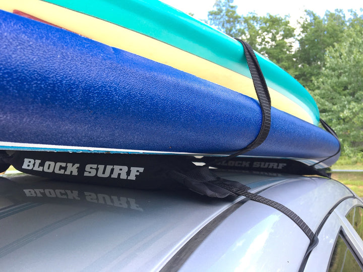 Wrap Rax Double Surfboard Car Rack | Universal Soft Rack