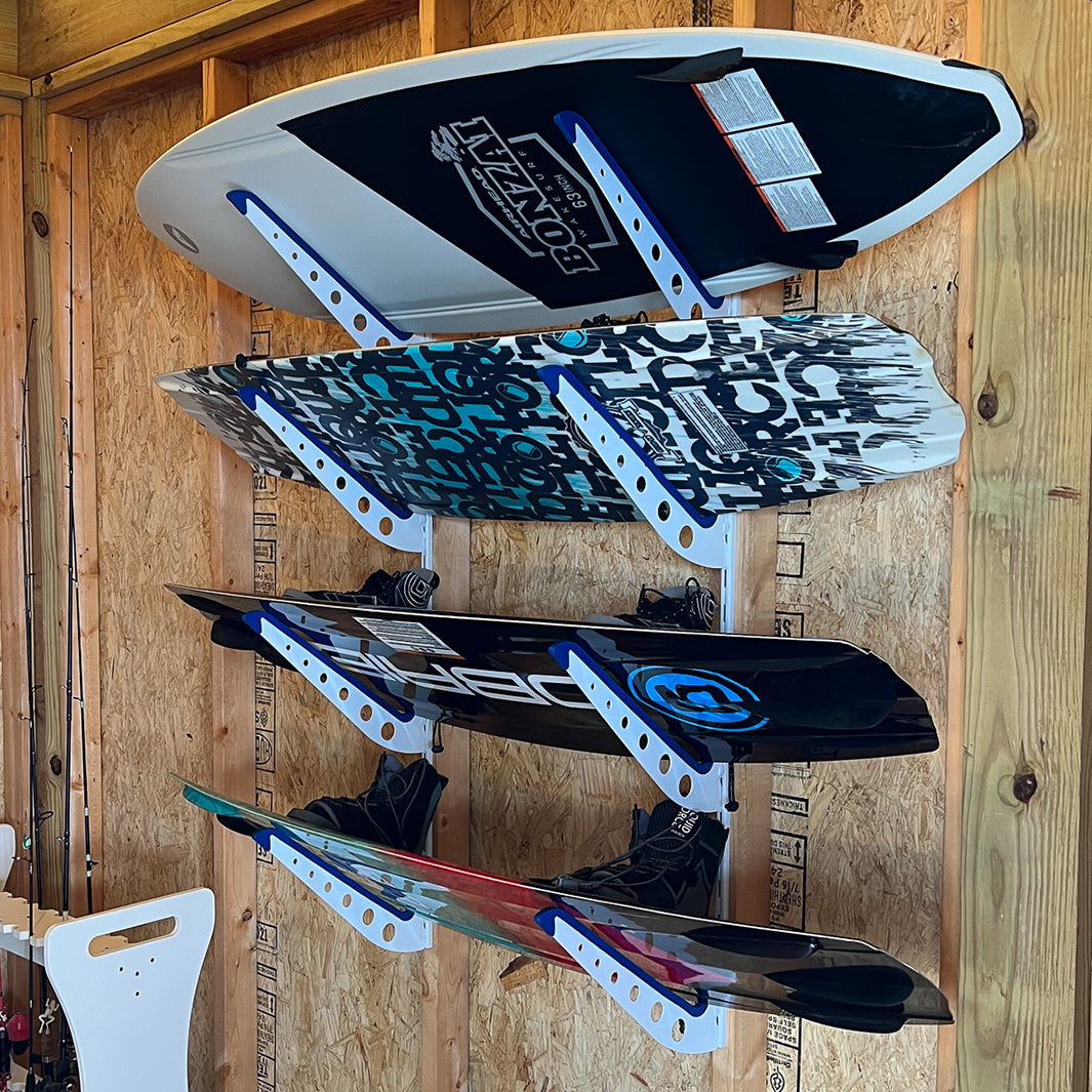 wakeboard storage rack #color_white