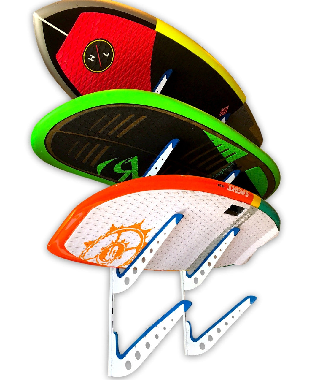 wakesurf board wall storage rack mount