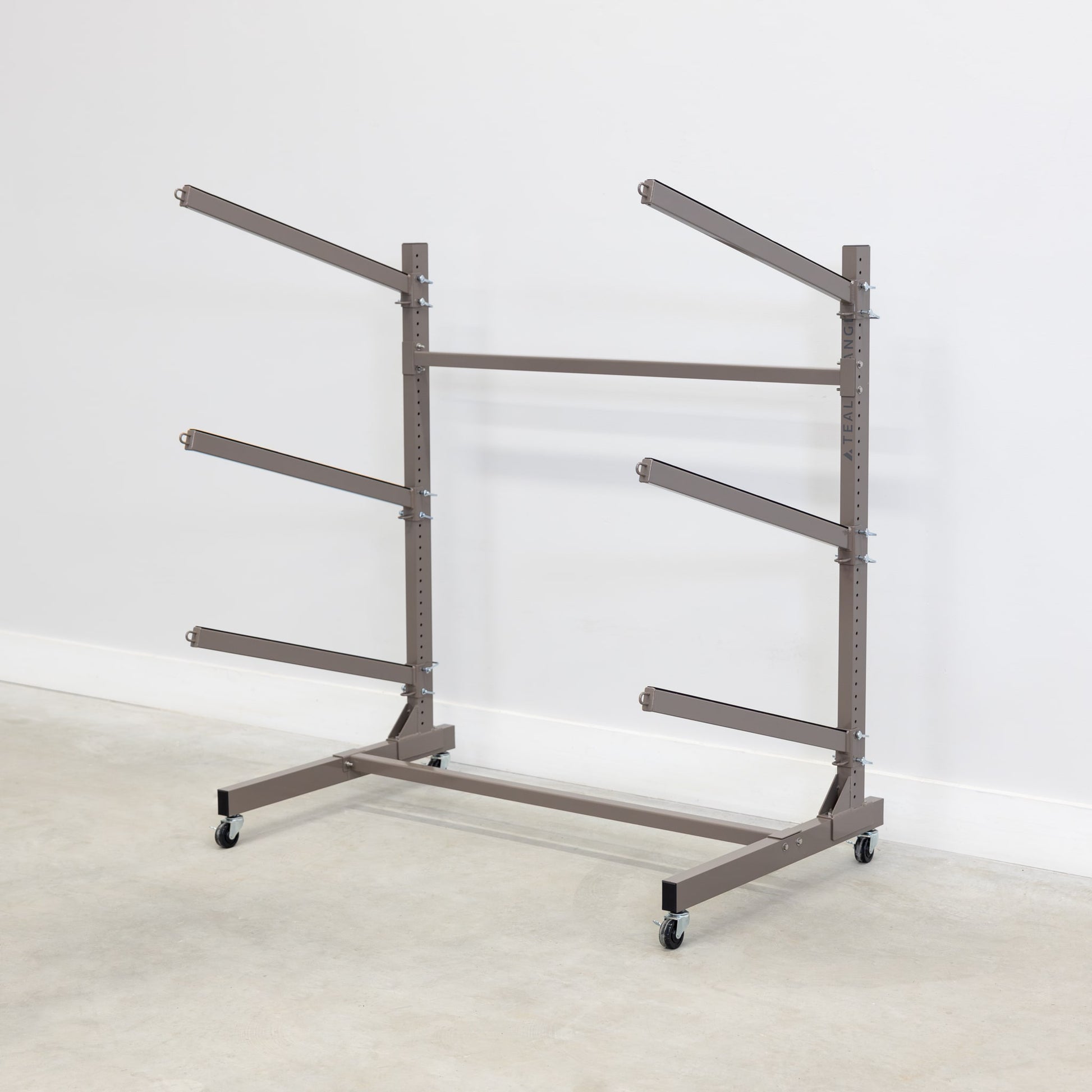 rolling kayak stand garage