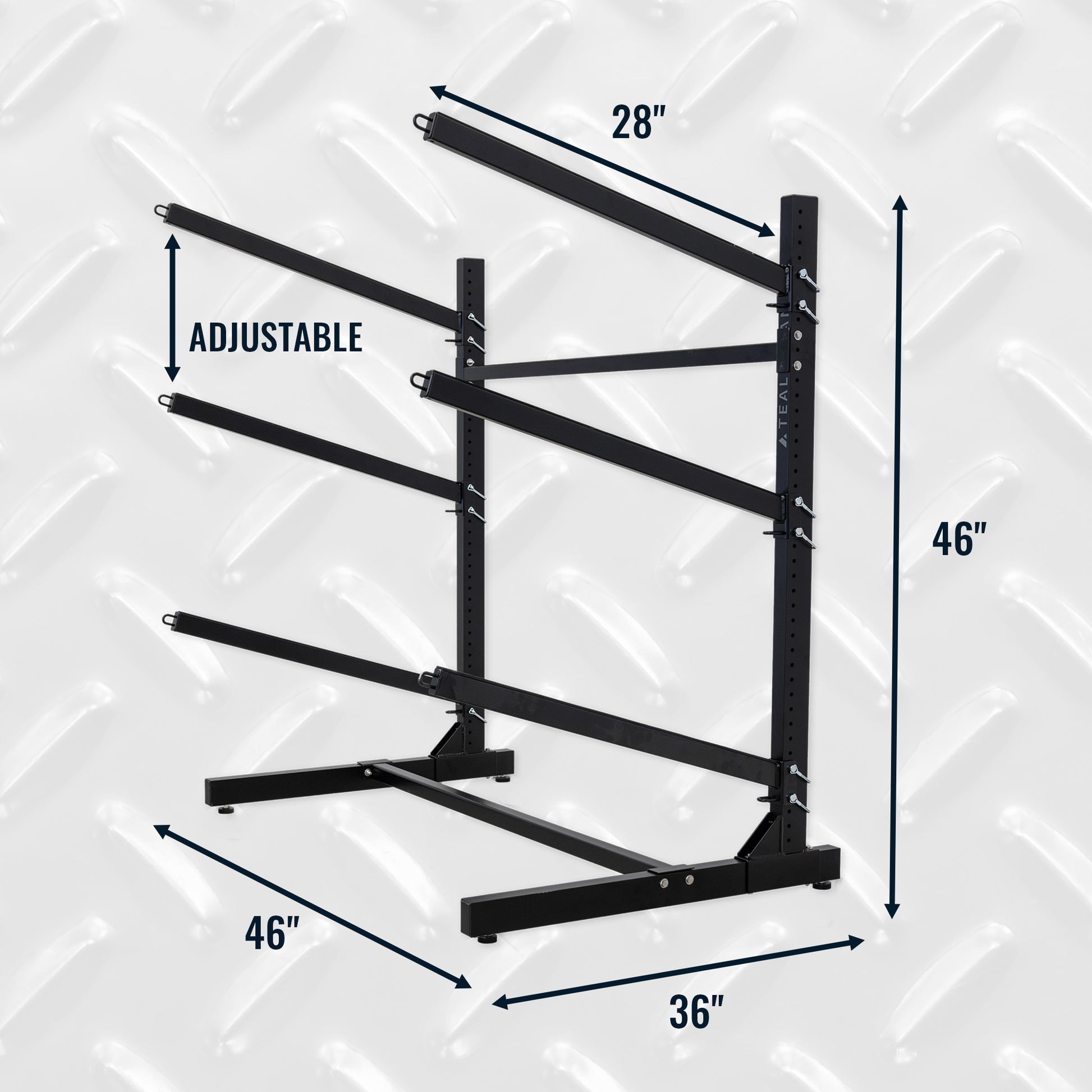 adjustable kayak rack