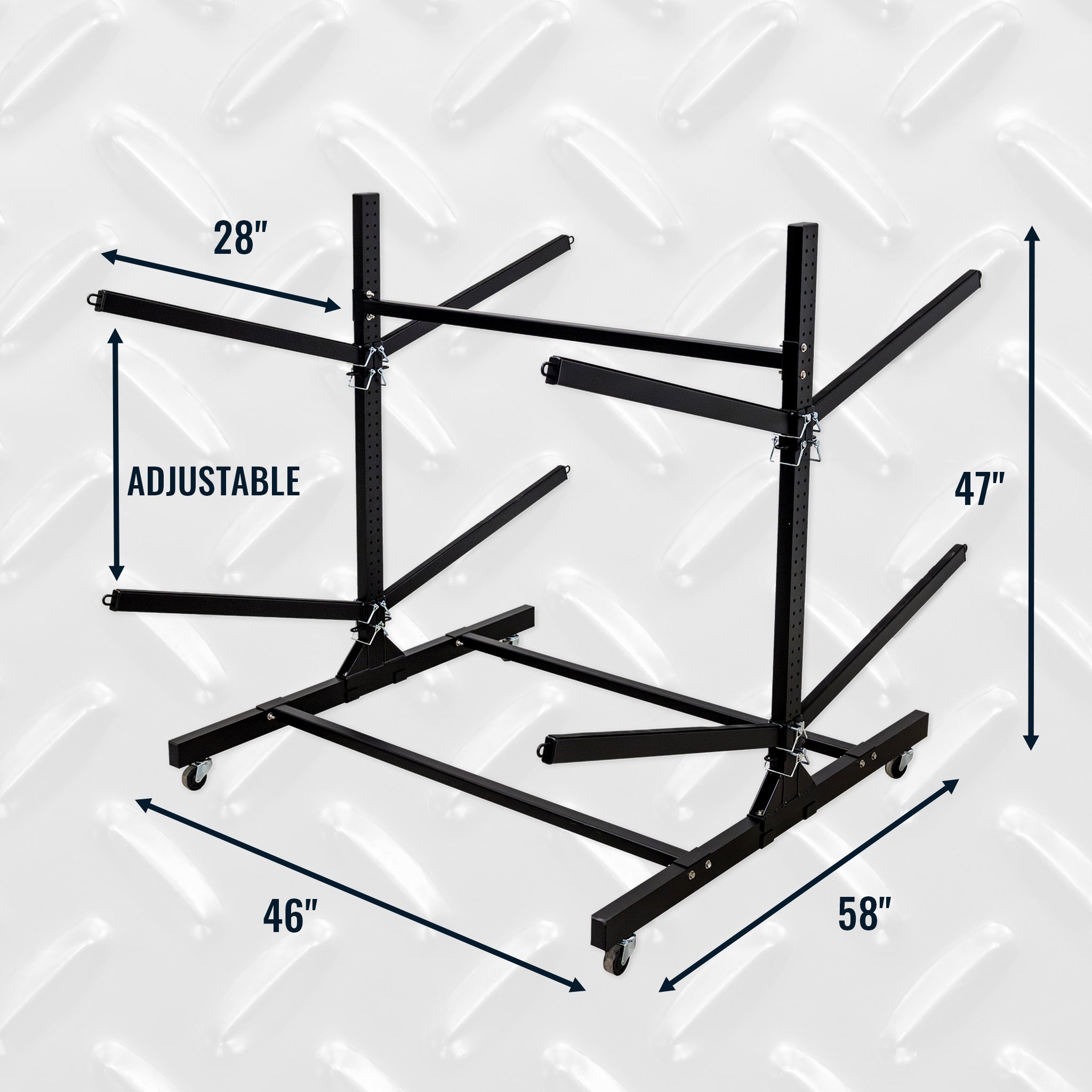 rolling SUP rack