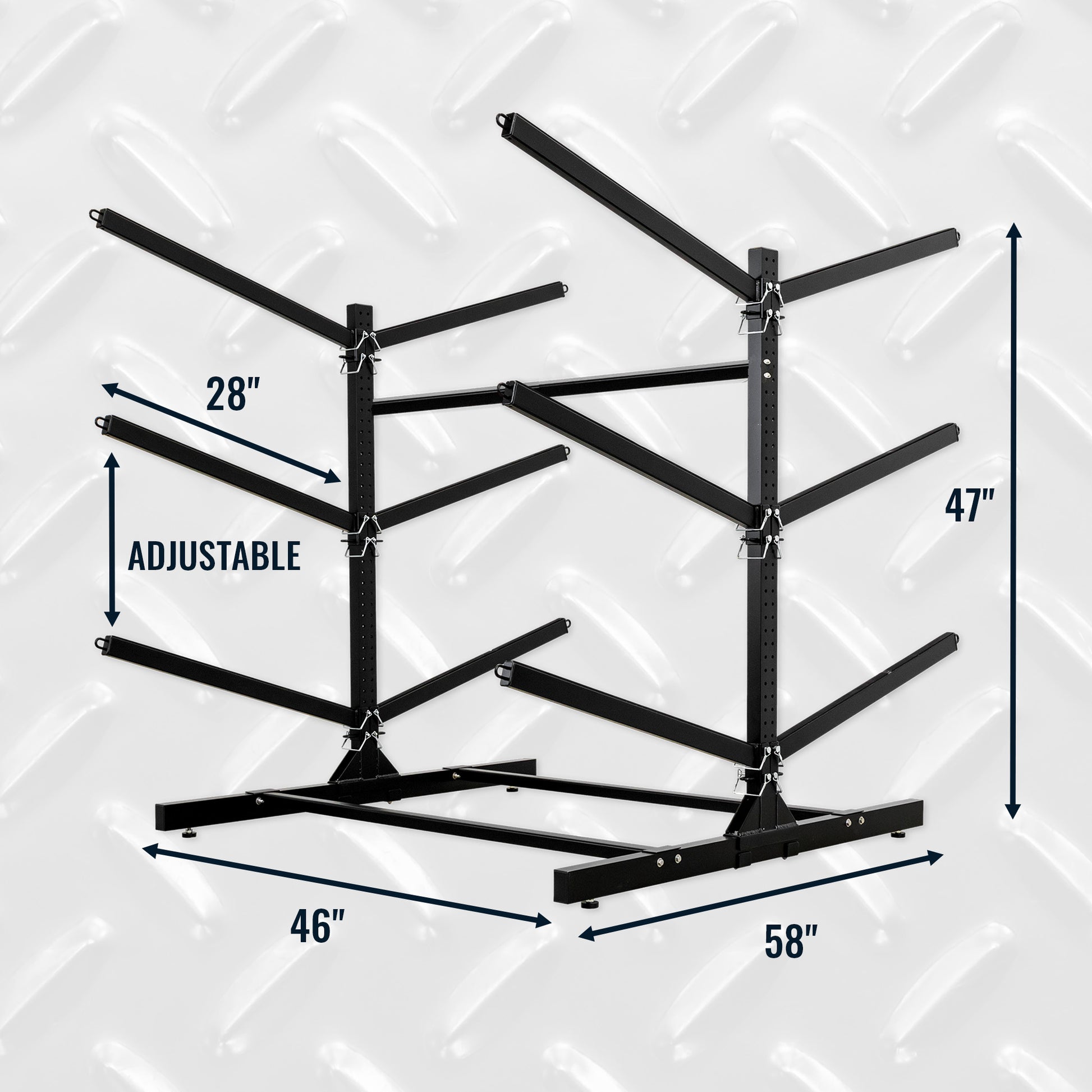 6 kayak storage rack
