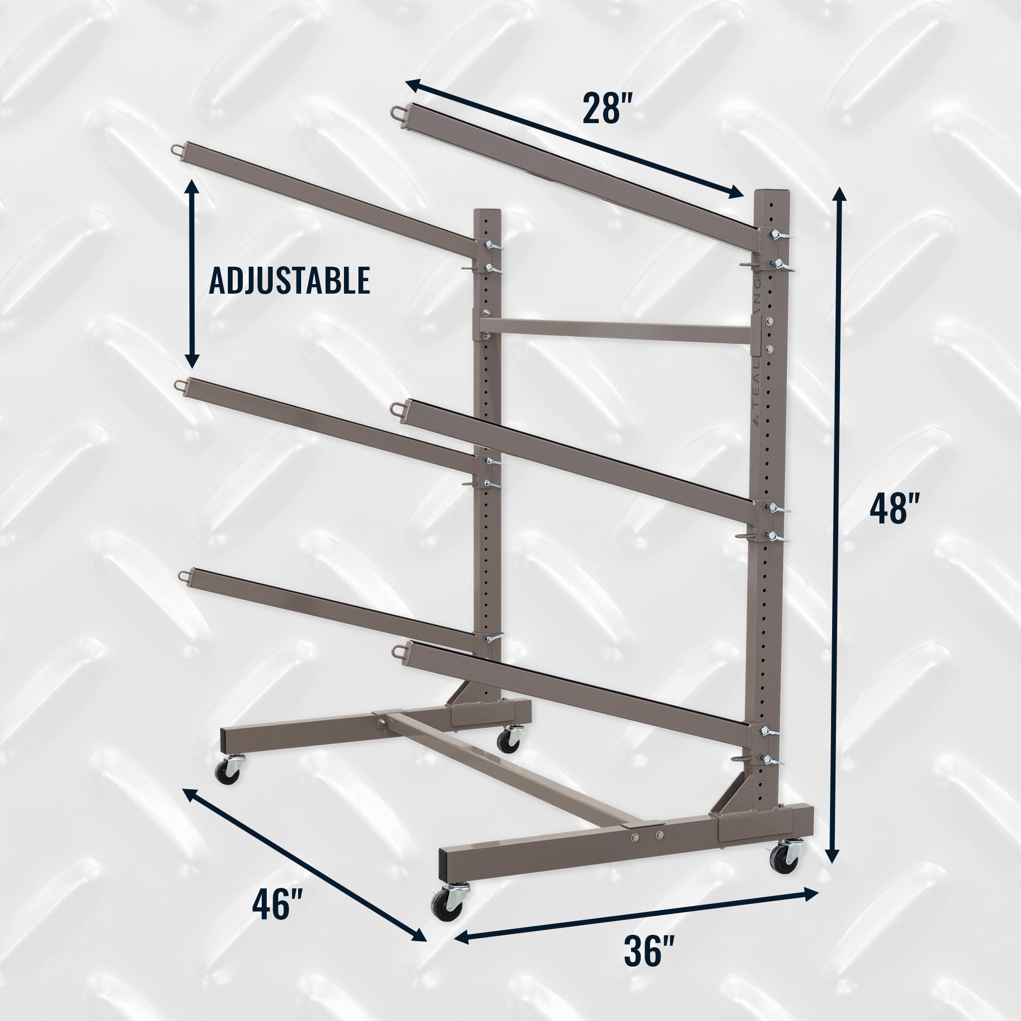 rolling canoe stand