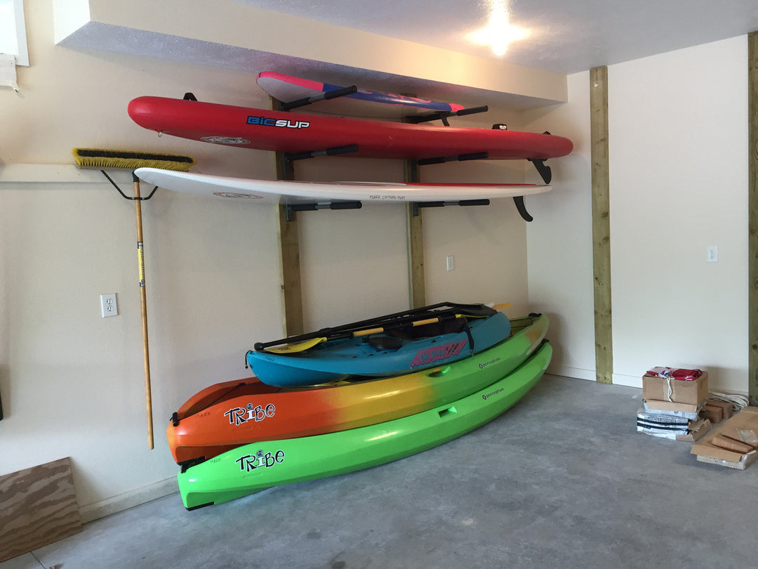 garage paddleboard storage rack