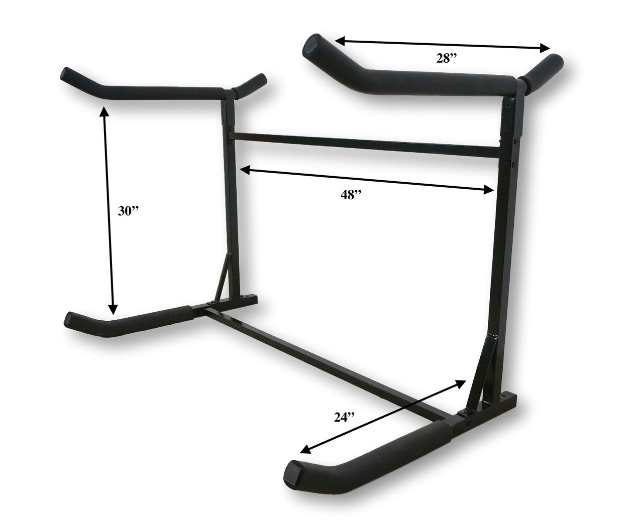 kayak home storage rack dimensions