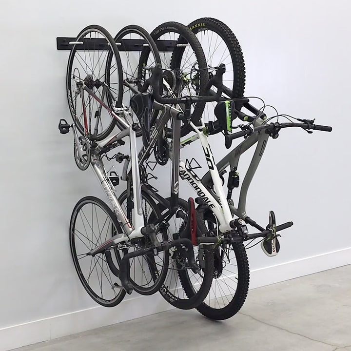 BLAT Bike Wall Storage Rack | Holds 4 Bicycles