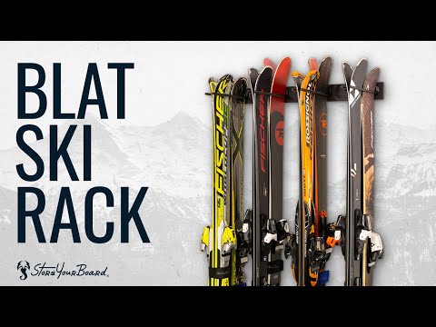 OUTLET | BLAT Ski Storage Rack | Holds 8 Pairs of Skis