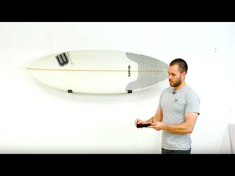 Minimalist Surfboard Display Rack | Wall Mount Storage