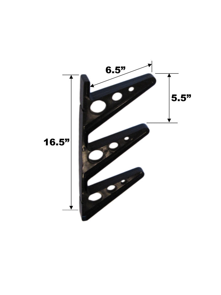 dimensions for razor scooter display rack