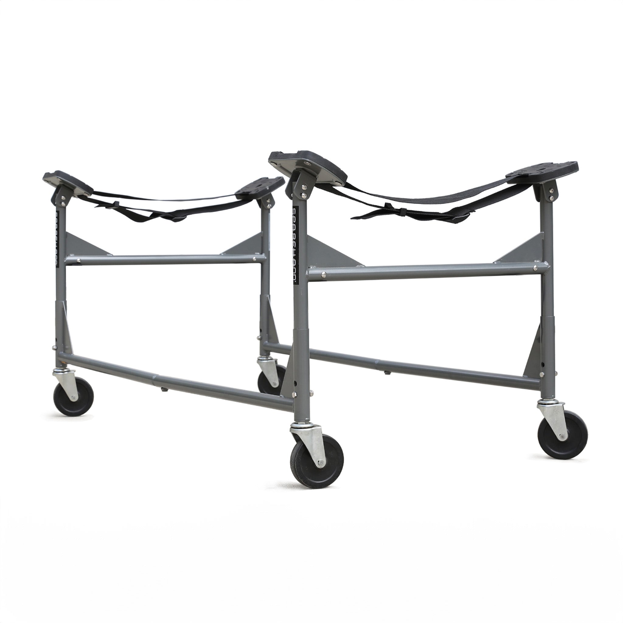 Fishing Kayak Rigging Station Mobile Rack With Caster Wheels