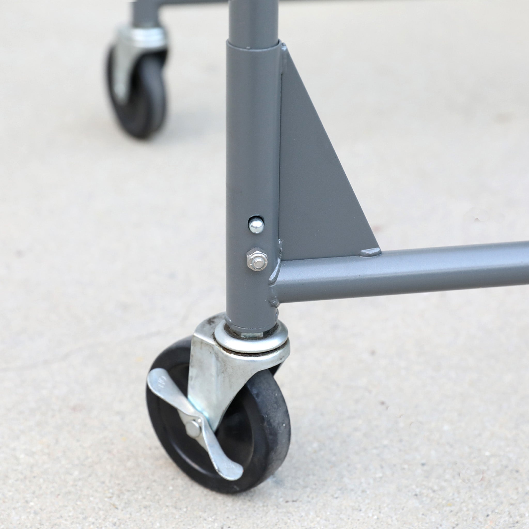 Fishing Kayak Rigging Station Mobile Rack With Caster Wheels