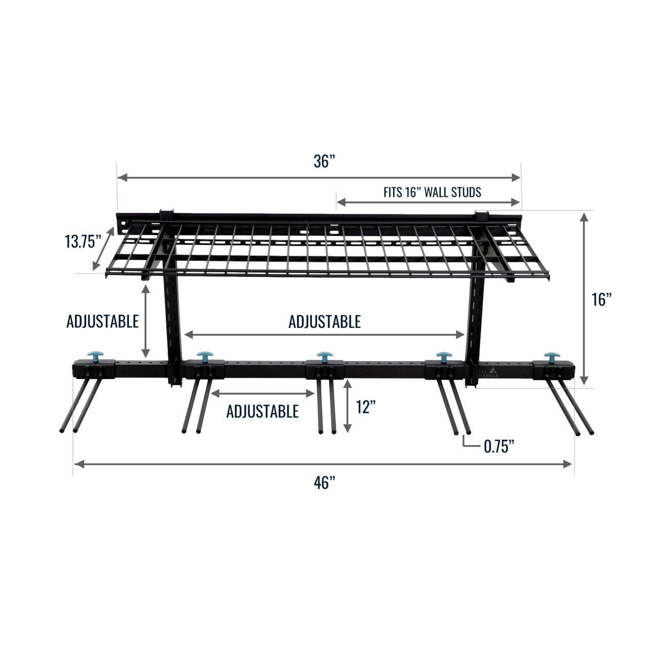 10 ski storage rack