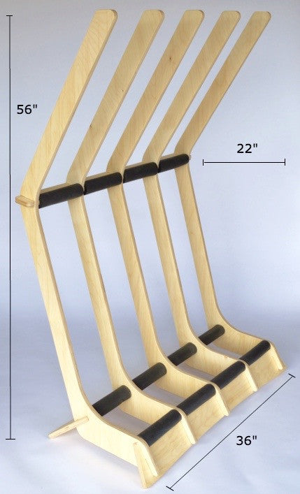 wood surf rack dimensions
