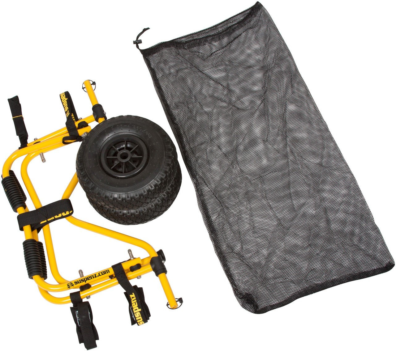 collapsible kayak hand trailer suspenz