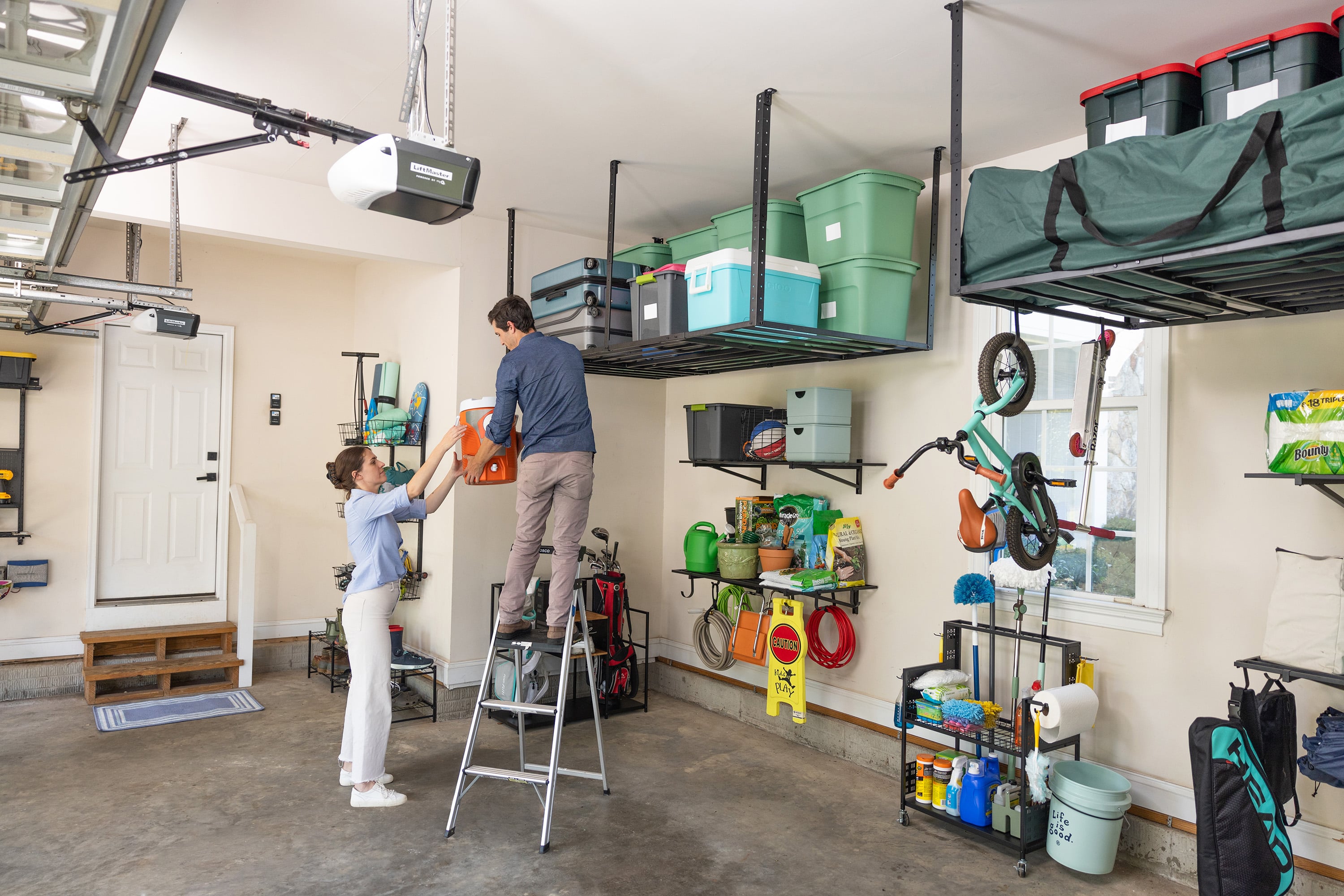 Guide to Overhead Garage Storage