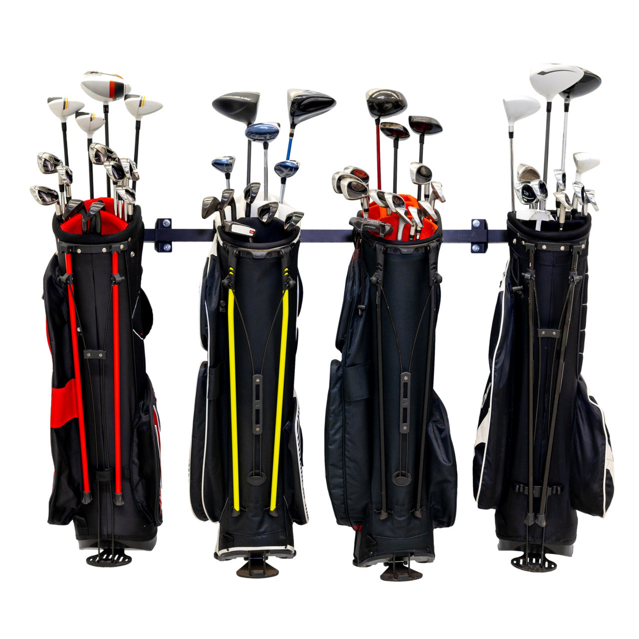 golf bag garage rack