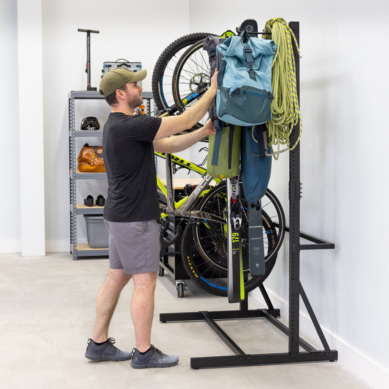 Freestanding Outdoor Gear Rack | G-Adventure | Holds 300 lbs