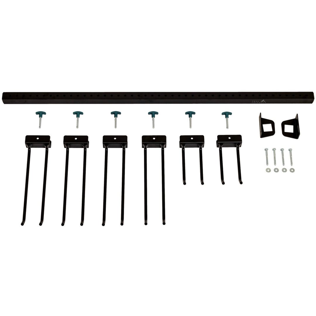 adjustable wall hooks for tool storage