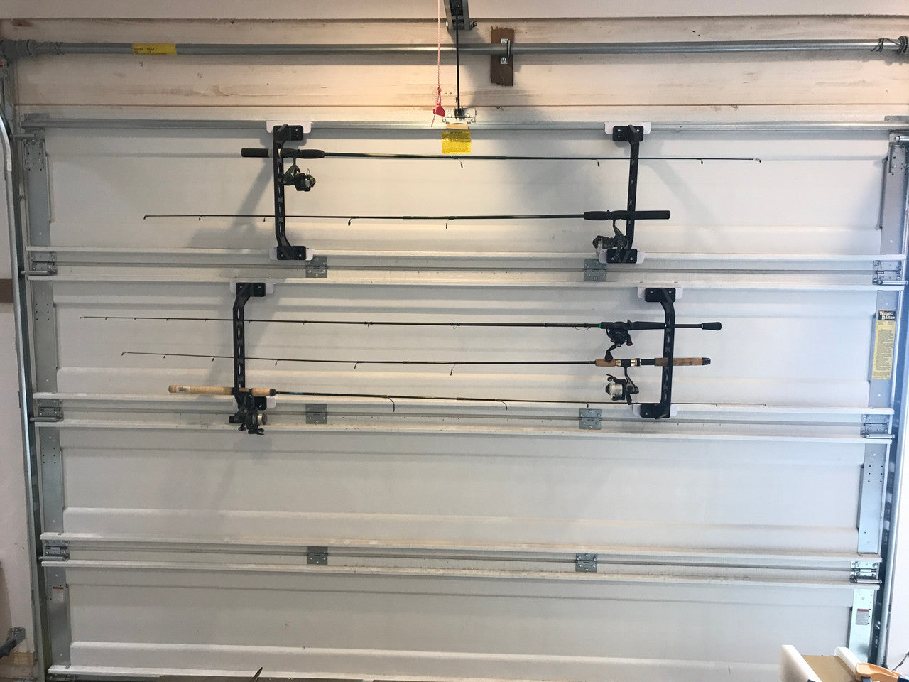 Garage Door Fishing Rod Rack | Cobra Rack | Garage Storage