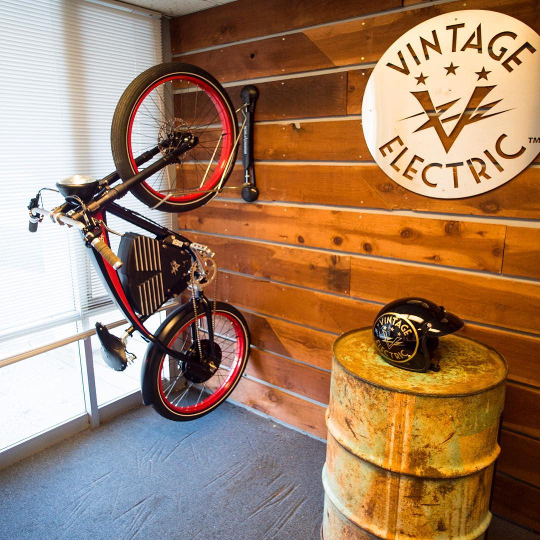 how to hang fat tire bike