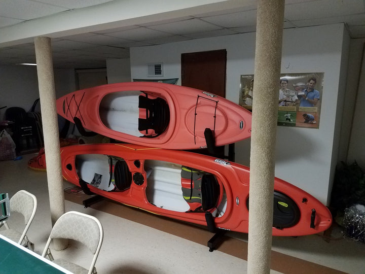 kayak rack for basement
