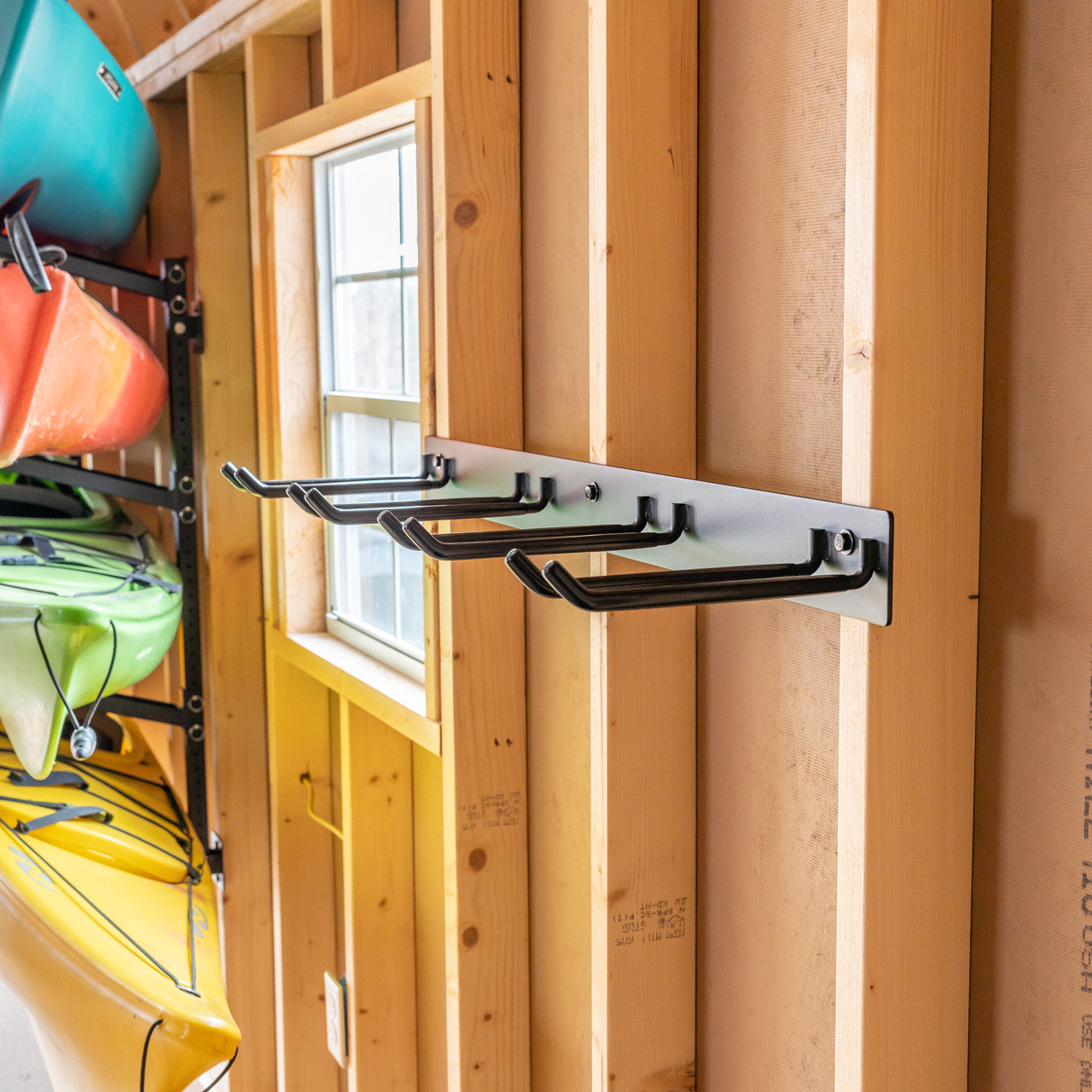 Canoe best sale paddle rack