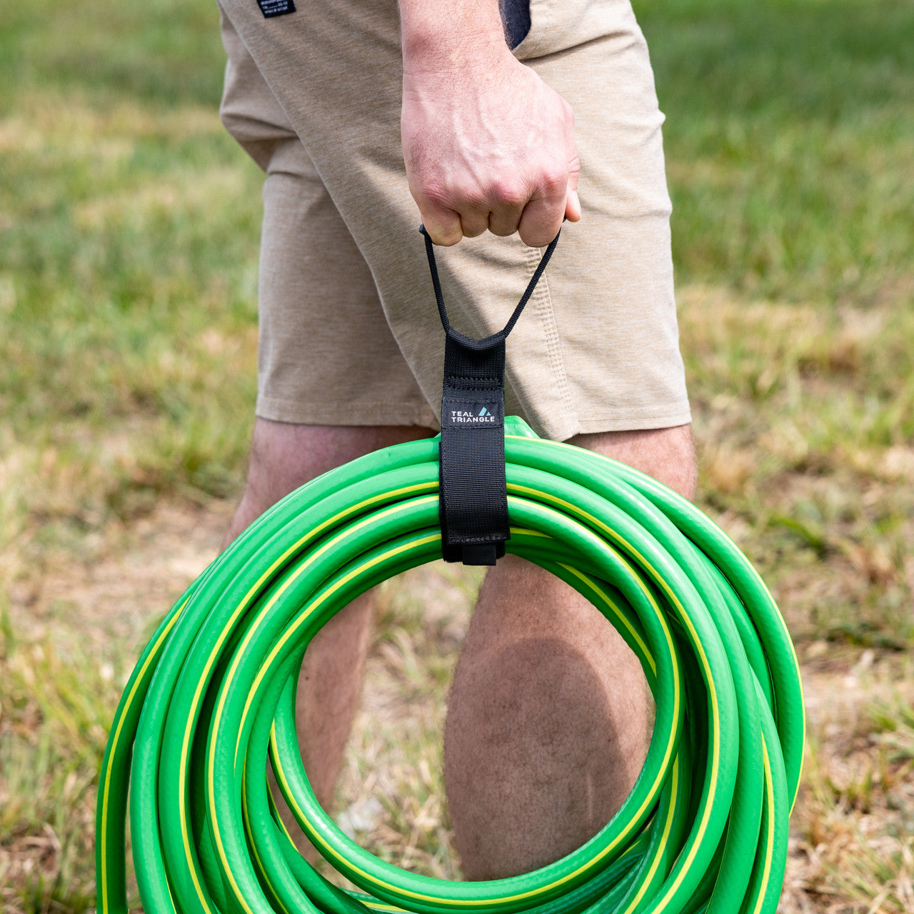 hose carrier utility strap with handle