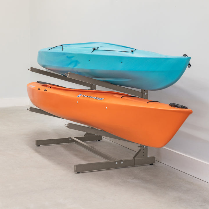 Teal Triangle Freestanding G-Surf & SUP | 2 Levels | Indoor-Outdoor