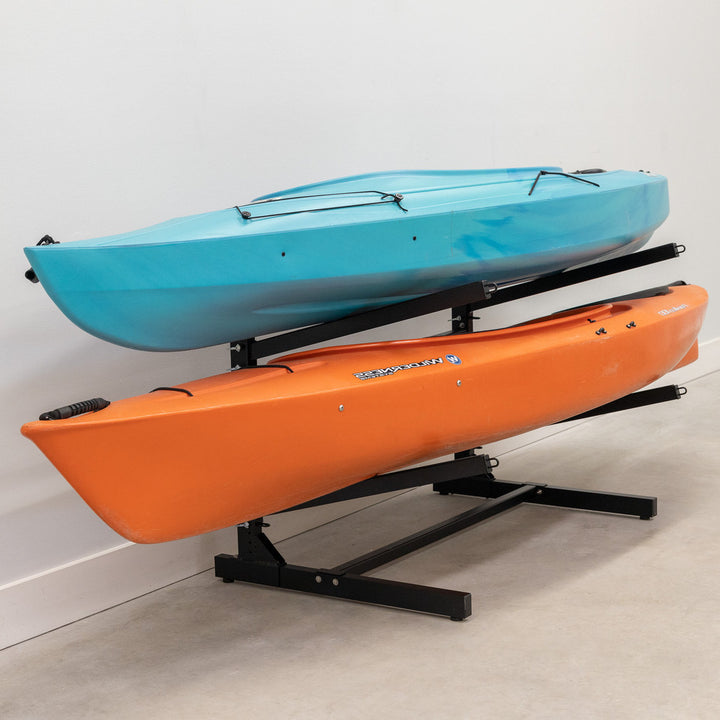 freestanding kayak rack